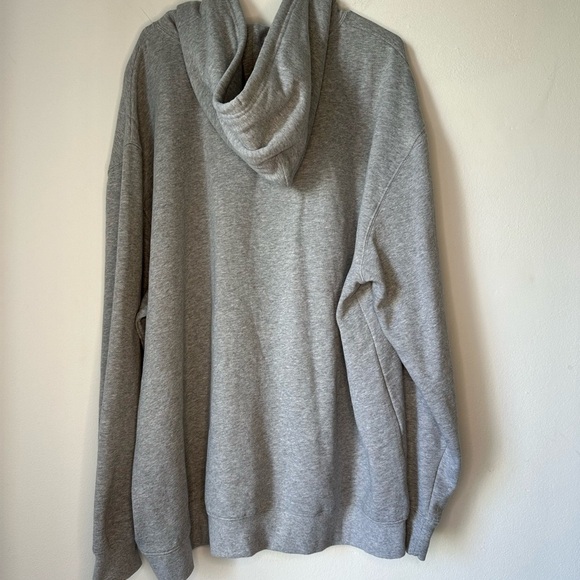 DISNEY Mickey Mouse Hoodie Pullover Pockets Oversized Grey Size XXL - Picture 4 of 4